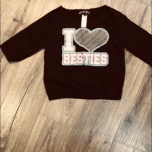 Quatersleeve sweatshirt